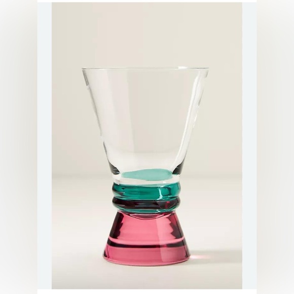 Brand New Anthropologie Adele Martini Glasses, Set of 4, New in Box, NWT - Picture 2 of 4